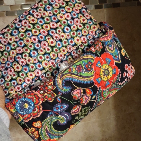 Vera Bradley Multicolor Paisley Shoulder Bag - Picture 8 of 10